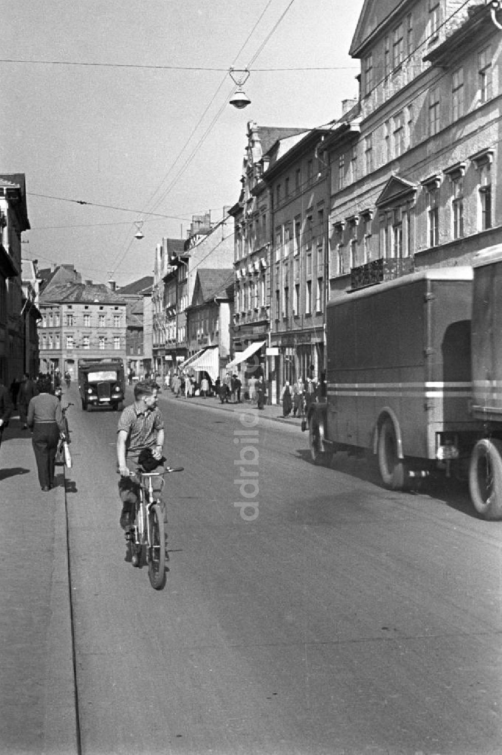 DDR-Bildarchiv: Weimar - Alltag in Weimar 1956