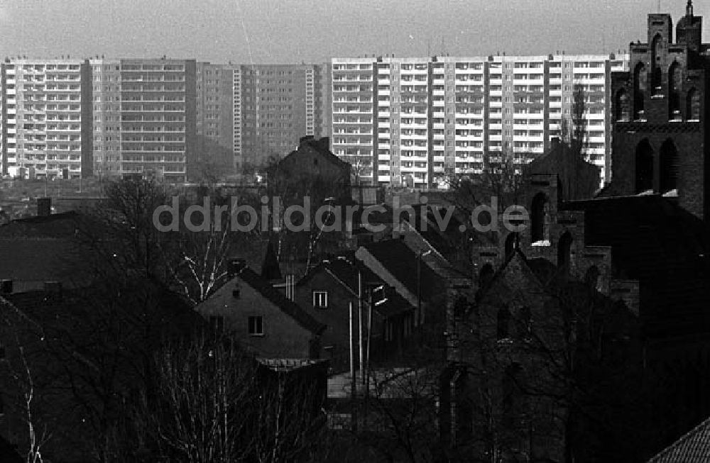 DDR-Bildarchiv: Berlin-Marzahn - Alt-Marzahn, Blick auf ein Dorf Umschlagnr.: 170 Foto: Winkler