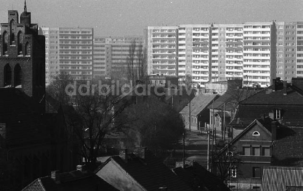 DDR-Fotoarchiv: Berlin-Marzahn - Alt-Marzahn, Blick auf ein Dorf Umschlagnr.: 170 Foto: Winkler