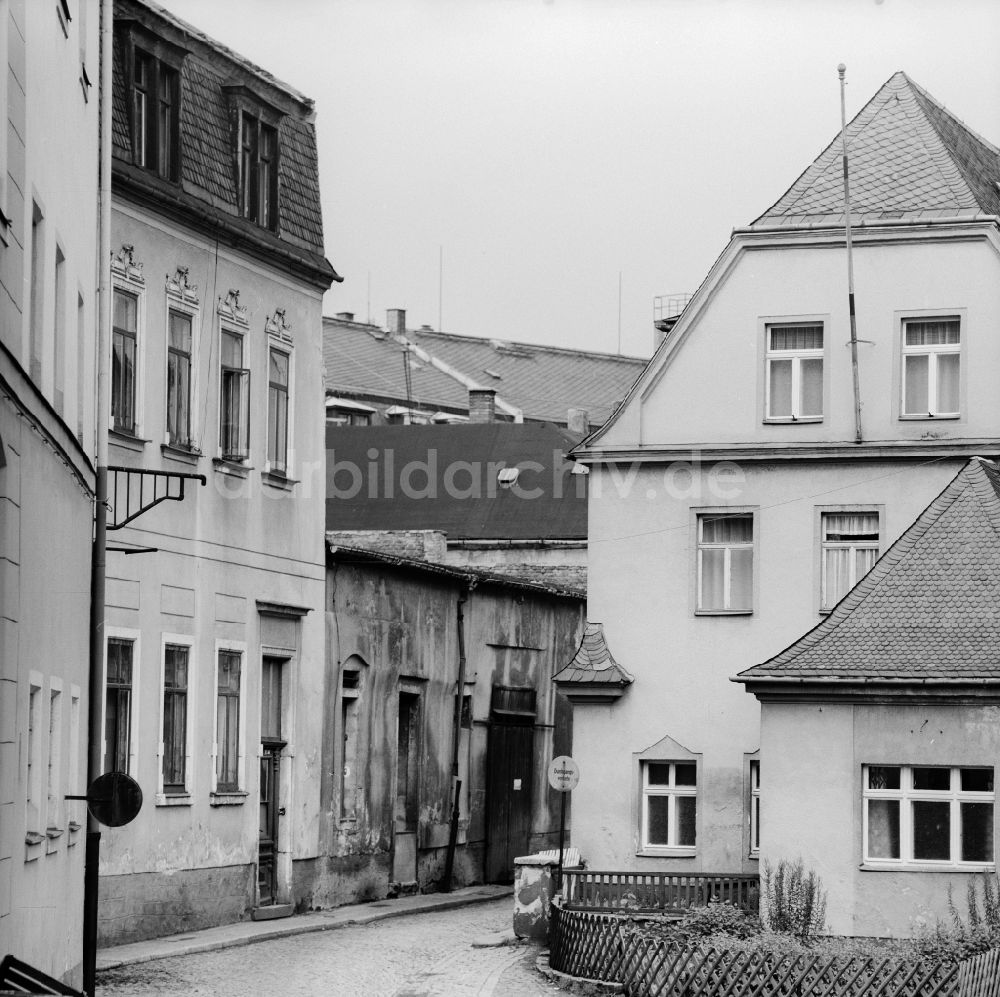 DDR-Bildarchiv: Annaberg-Buchholz - Altstadtbereich in Annaberg-Buchholz in Sachsen in der DDR