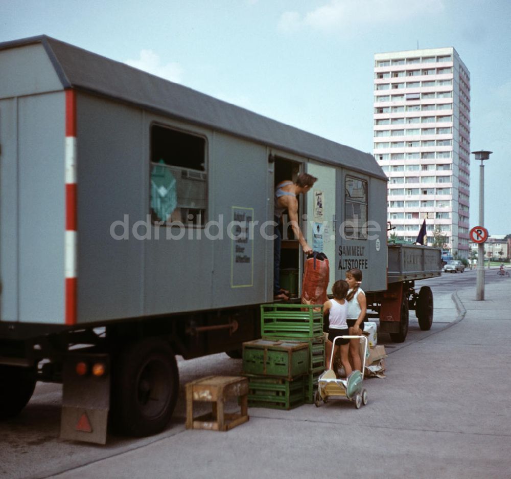 DDR-Fotoarchiv: Berlin - Altstoffhandel Berlin