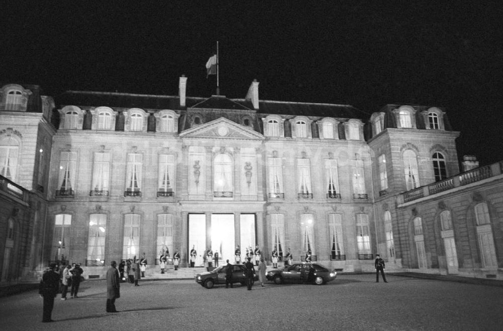 Paris: Ankunft Erich Honecker beim Staatsbesuch in Frankreich-Paris
