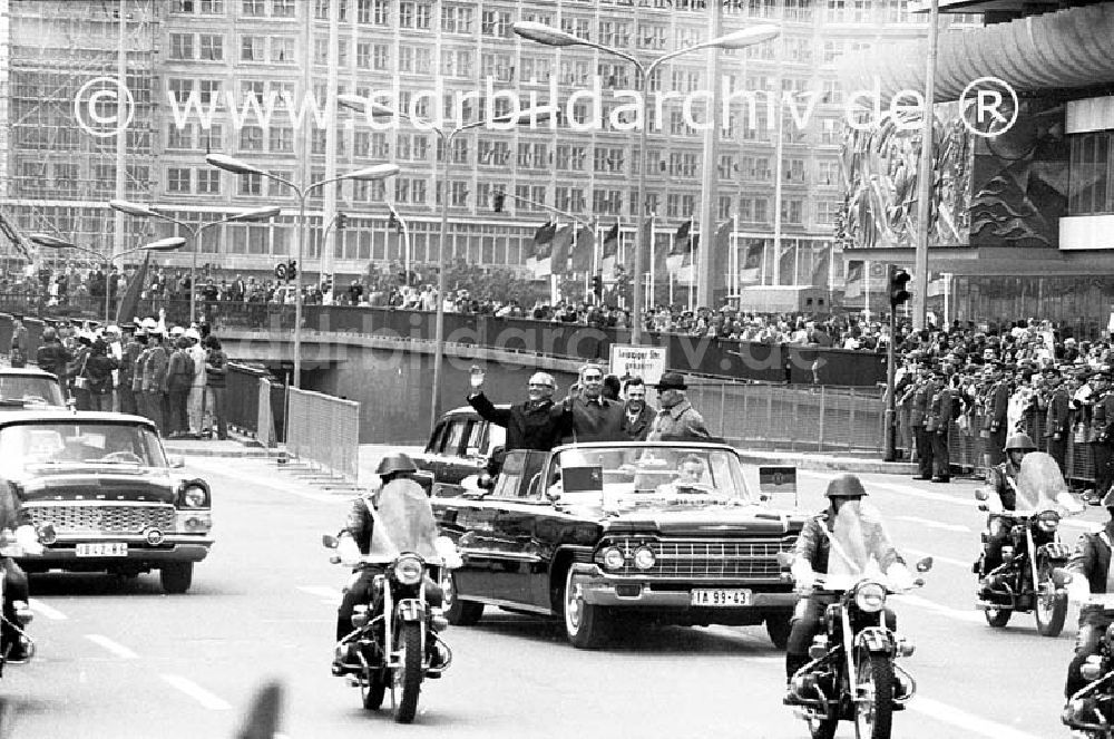 DDR-Bildarchiv: Berlin - April 1973 Berlin Alexanderplatz