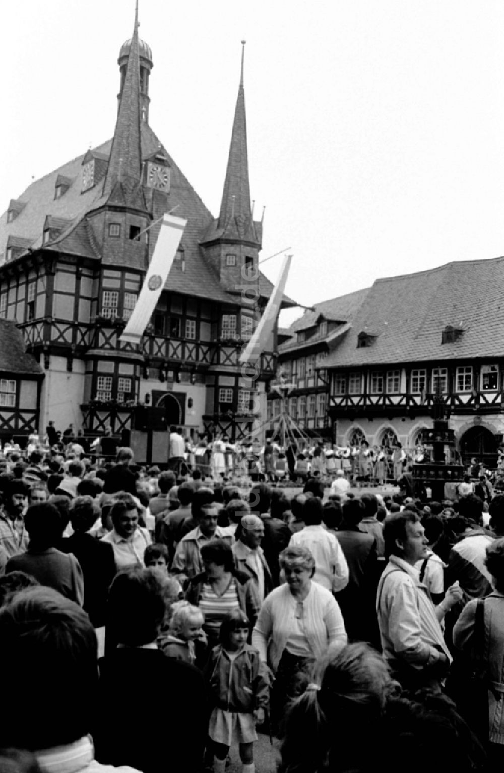 DDR-Fotoarchiv: Wernigerode - 21. Arbeiterfestspiele in Wernigerode in der DDR