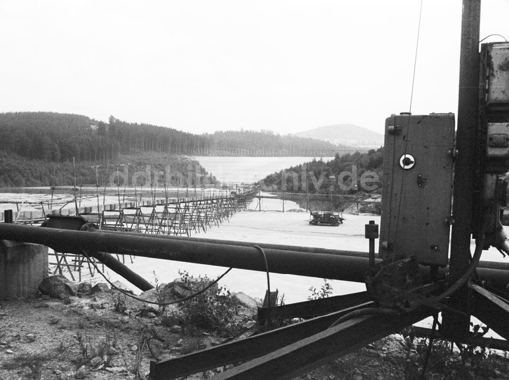 DDR-Bildarchiv: Altenberg - Aufbereitungsanlagen des VEB Zinnerz Bergbau in Altenberg in Sachsen in der DDR