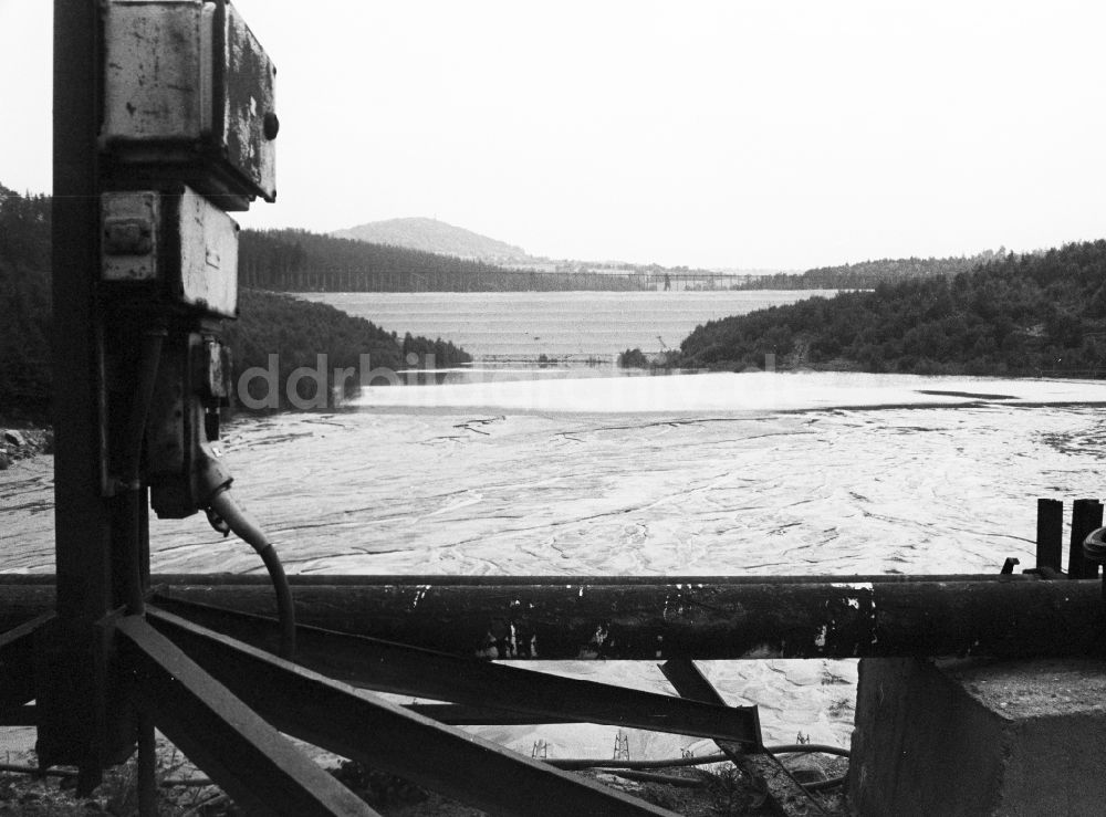DDR-Fotoarchiv: Altenberg - Aufbereitungsanlagen des VEB Zinnerz Bergbau in Altenberg in Sachsen in der DDR