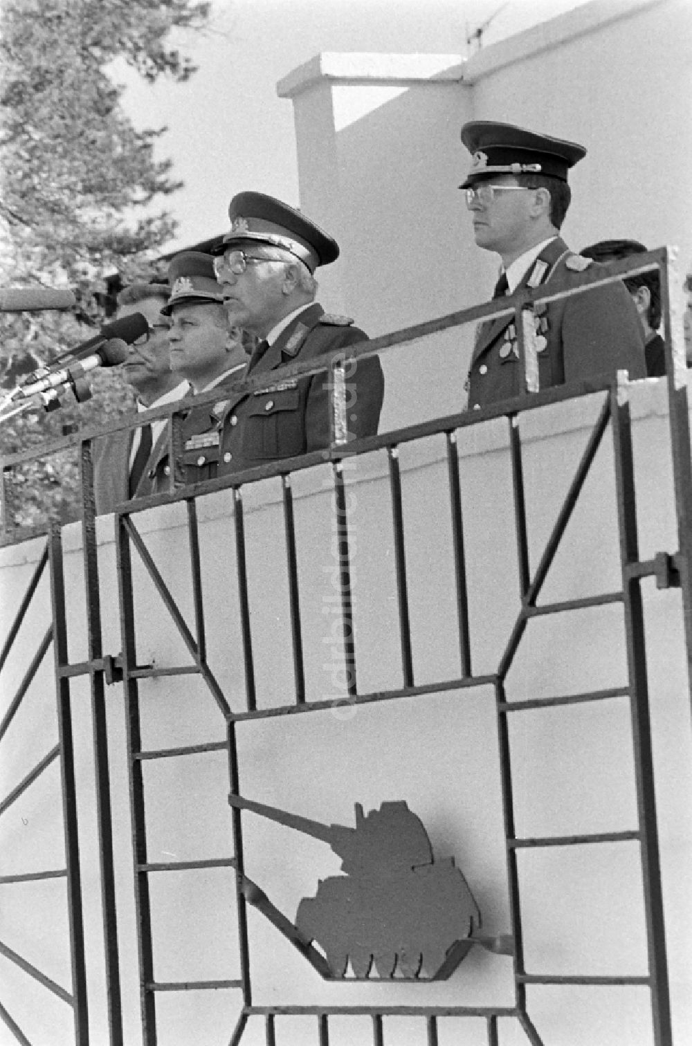 Goldberg: Auflösung des Panzerregiment 8 (PR-8) in Goldberg in Mecklenburg-Vorpommern in der DDR