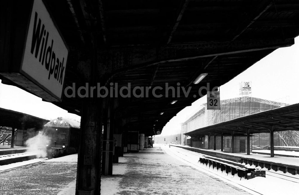 DDR-Bildarchiv: - Aufnahmen vom Kaiserbahnhof in Wildpark Umschlagnummer: 7180