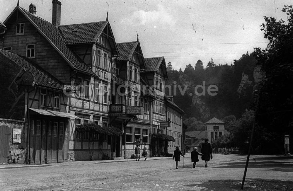 Elbingerode OT Rübeland: Ausflug in den Harz 1948