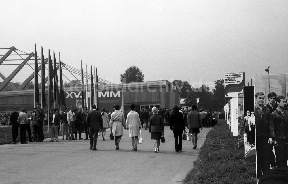 Dresden: Ausstellung 15. Bezirksmesse der Meister von Morgen in Dresden in Sachsen in der DDR