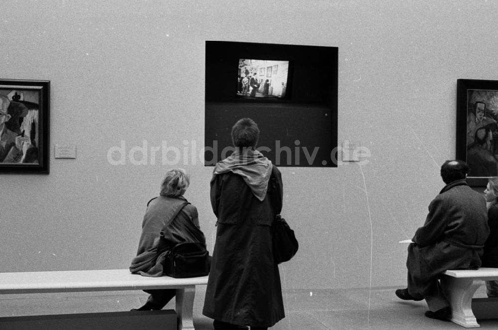 DDR-Fotoarchiv: unbekannt - Ausstellung Entartete Kunst 03.03.92 ND/Lange