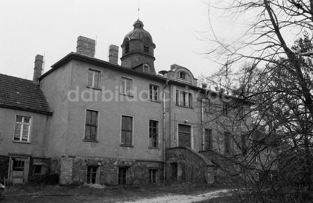 DDR-Fotoarchiv: - Bad Freienwalde Ribbentrop-Anwesen Umschlagnummer: 7386
