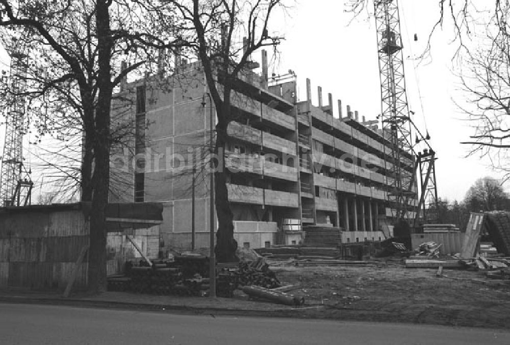 DDR-Fotoarchiv: Berlin - Baufotos aus Berlin-Buch = Feierabendheim Kaufhalle Greifswalder Straße. Foto: Schönfeld