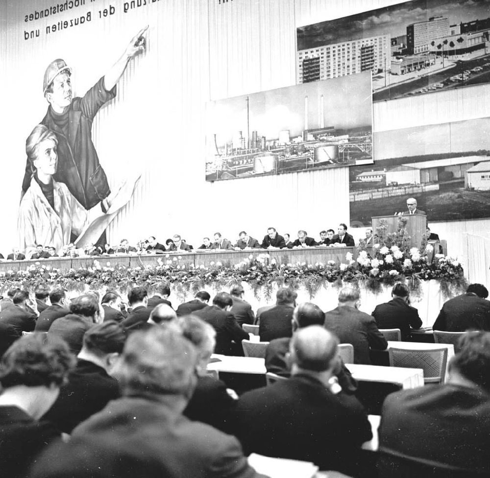 DDR-Fotoarchiv: Berlin - 4. Baukonferenz in Berlin