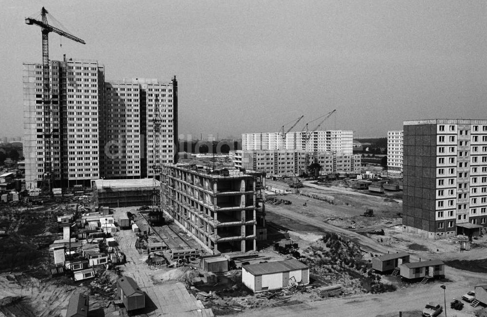 DDR-Fotoarchiv: Berlin - Bauplatz Friedrichsfelde-Ost Berlin