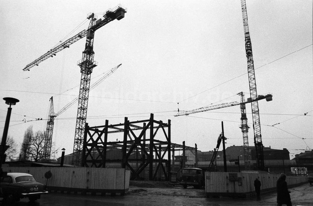 Berlin: Baustelle Internationales Handelszentrum IHZ in Berlin