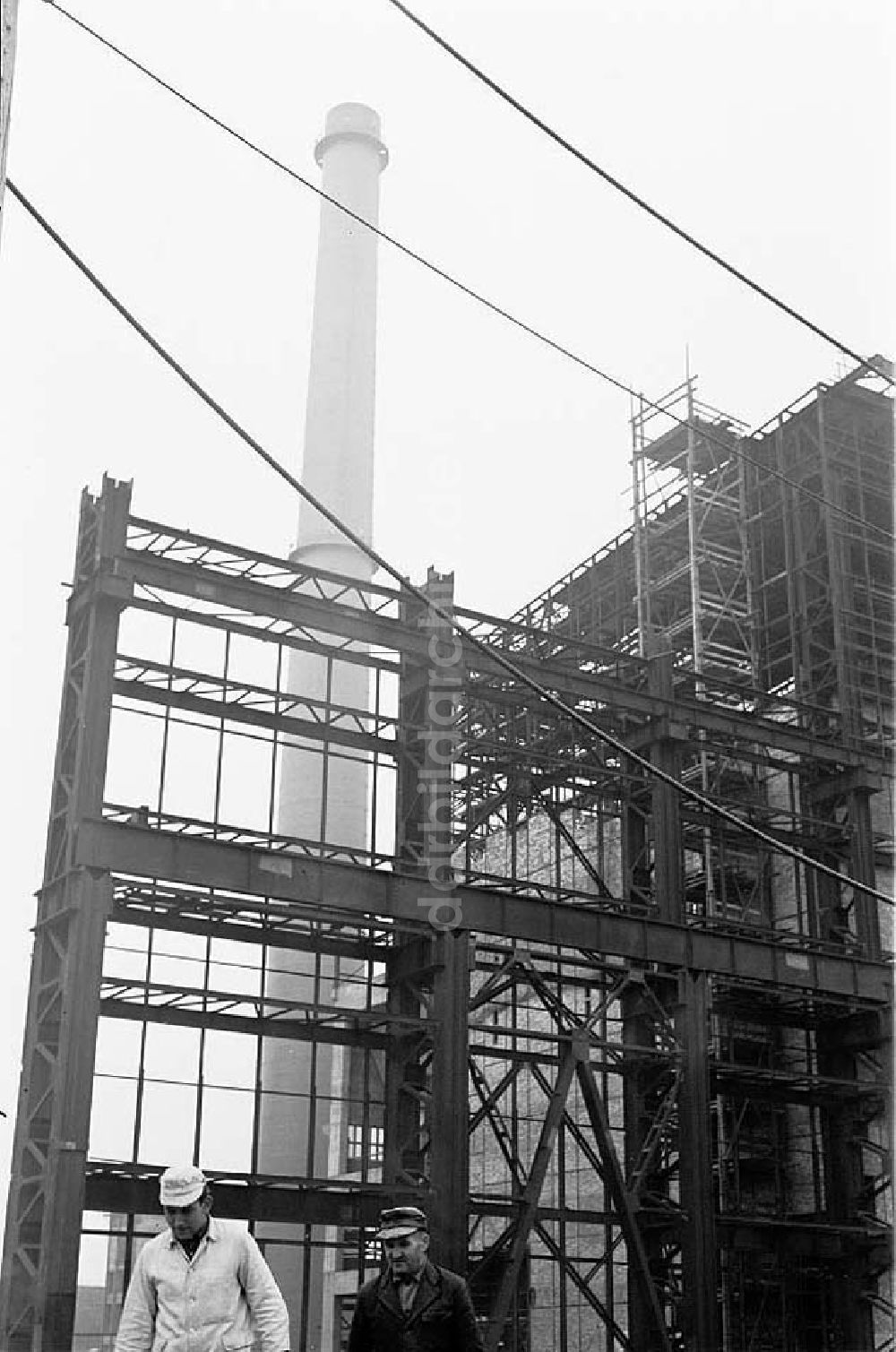 DDR-Bildarchiv: Leuna - Baustelle Leuna-Werk II