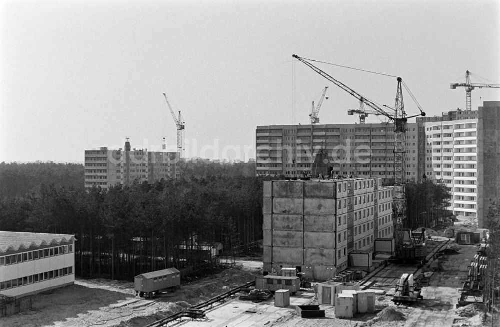 DDR-Fotoarchiv: Berlin - Baustelle Salvador-Allende-Viertel II in Berlin-Köpenick