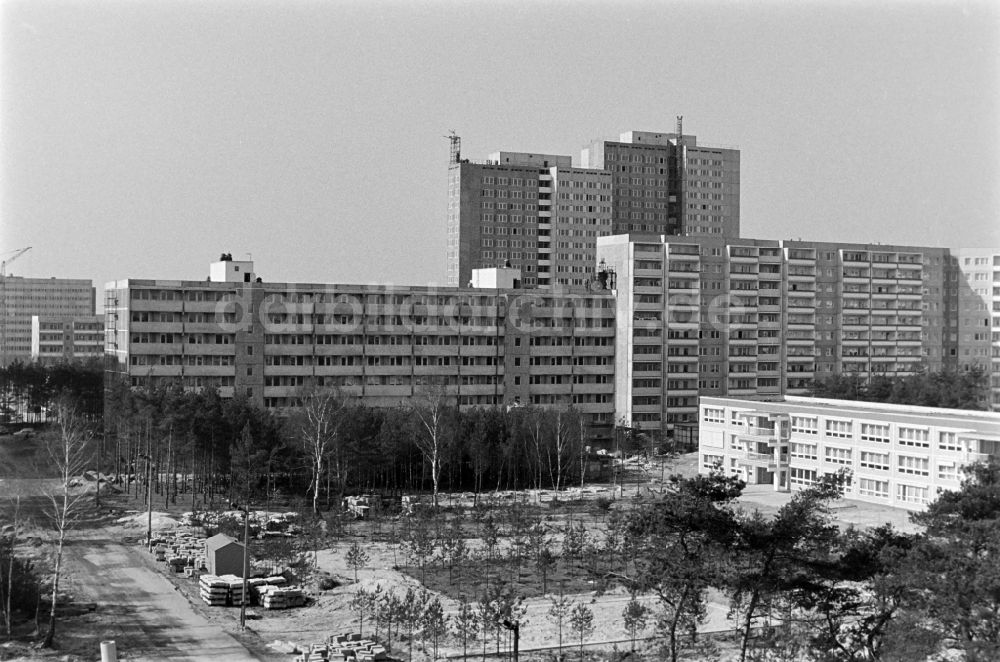 DDR-Fotoarchiv: Berlin - Baustelle Salvador-Allende-Viertel II in Berlin-Köpenick