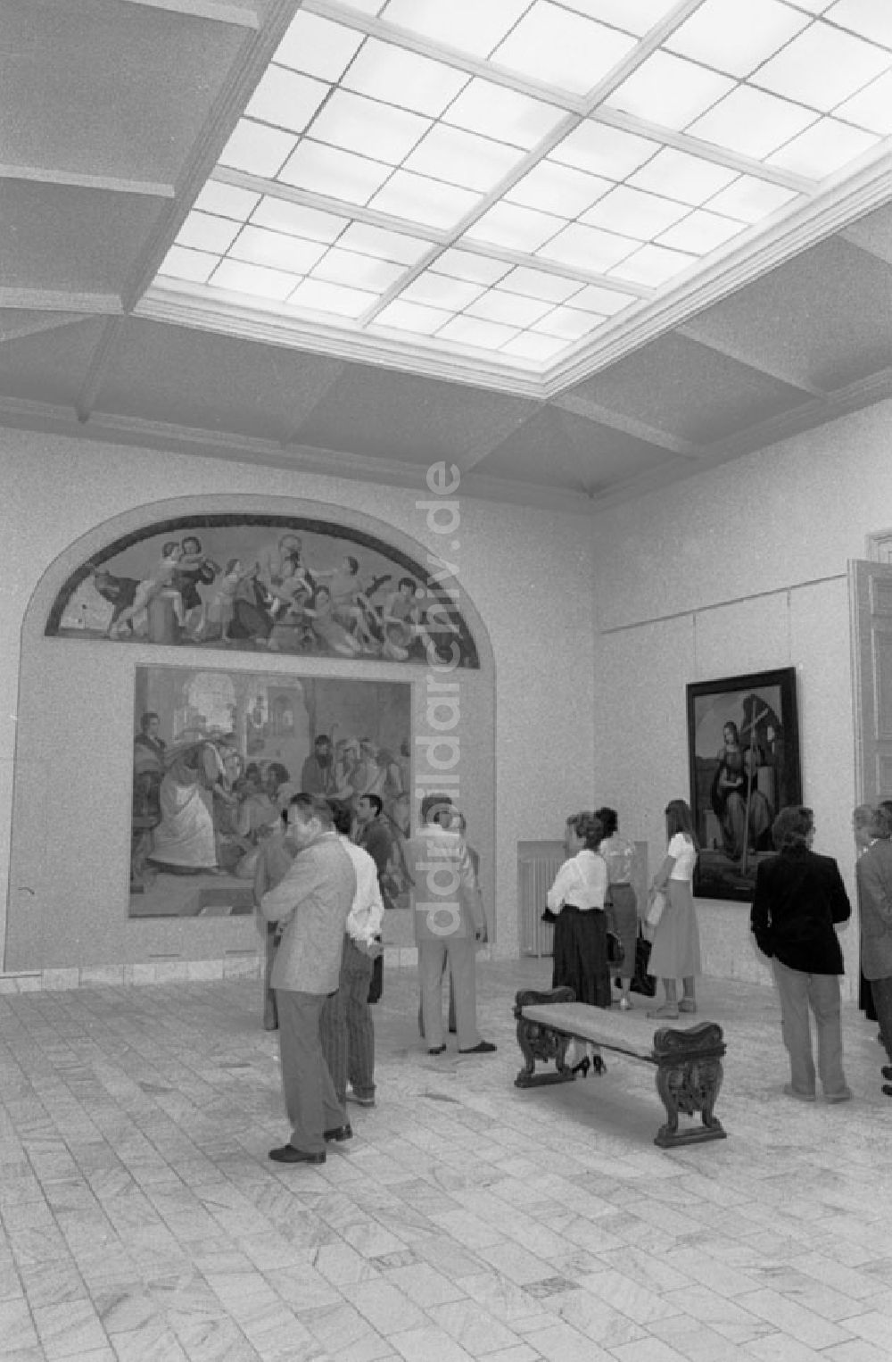 Berlin - Mitte: Berlin - Mitte - Wiedereröffnung der Nationalgalerie nach der Renovierung Foto: Lenke Nr.: 456