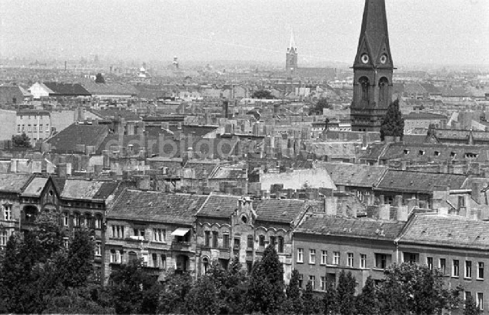 DDR-Fotoarchiv: Berlin - Berlin Panorama Stadtberg Prenzlauerberg - Mitte Foto: Bonitz Nr.: 633