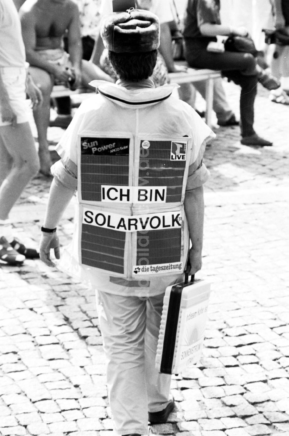 Berlin-West: Berlin-West Solarmobilrennen 11.08.90 Foto:Grahn Umschlagnummer: 1041