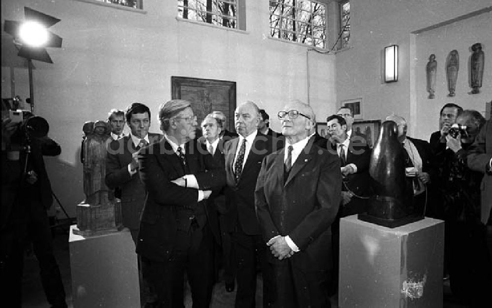 Güstrow (Mecklenburg-Vorpommern): Besuch von Bundeskanzler Helmut Schmidt in der DDR