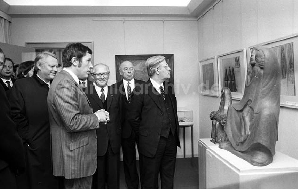 DDR-Bildarchiv: Güstrow (Mecklenburg-Vorpommern) - Besuch von Bundeskanzler Helmut Schmidt in der DDR