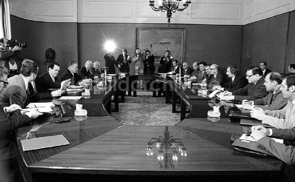 Polen: Besuch Honeckers in Polen Umschlagnr.: 563 Foto: Lange