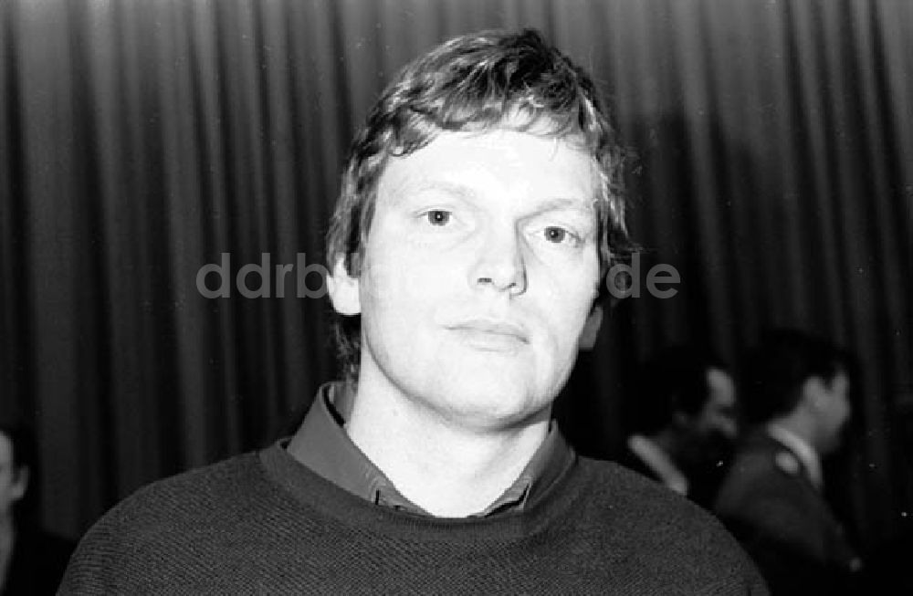 DDR-Bildarchiv: Erfurt - 09.02.1986 Bezierksdelegiertenkonferenz in Erfurt mit Günter Mit