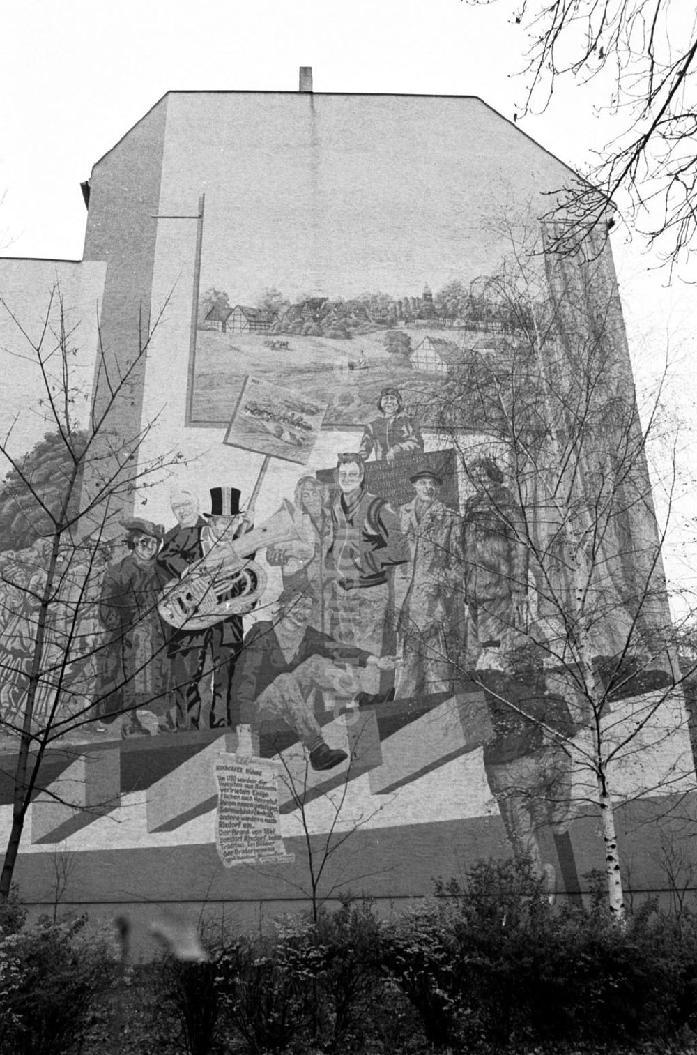 DDR-Fotoarchiv: Berlin-Neukölln - Böhmisches Dorf in Neukölln 10.11.92 Foto: ND/Lange Umschlagnummer: 1206