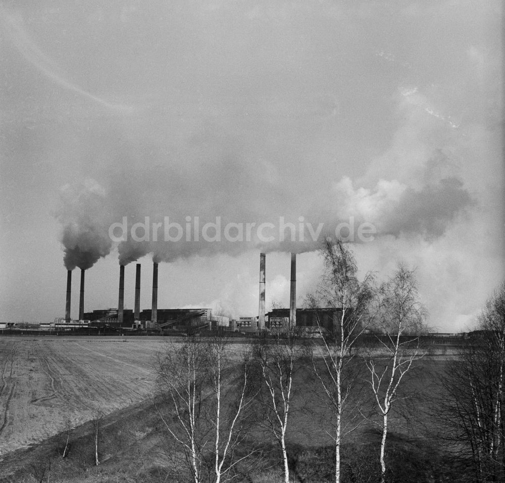 DDR-Bildarchiv: Lübbenau - Vetschau - Braunkohlekraftwerk Lübbenau - Vetschau in Brandenburg