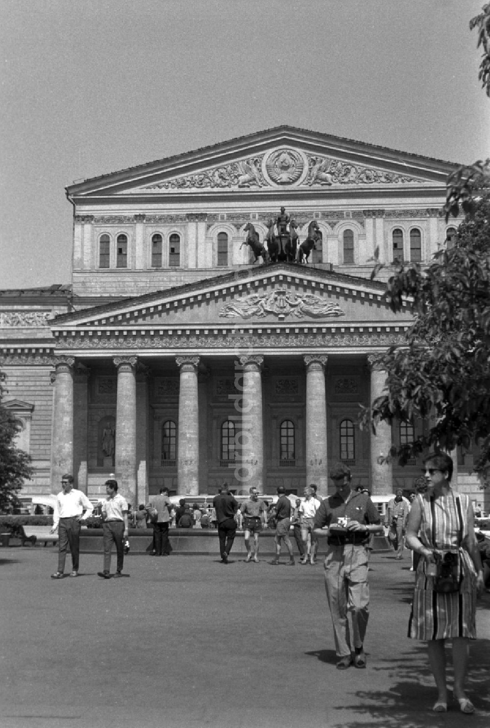 DDR-Fotoarchiv: Moskau - Das Bolschoi Theater in Moskau