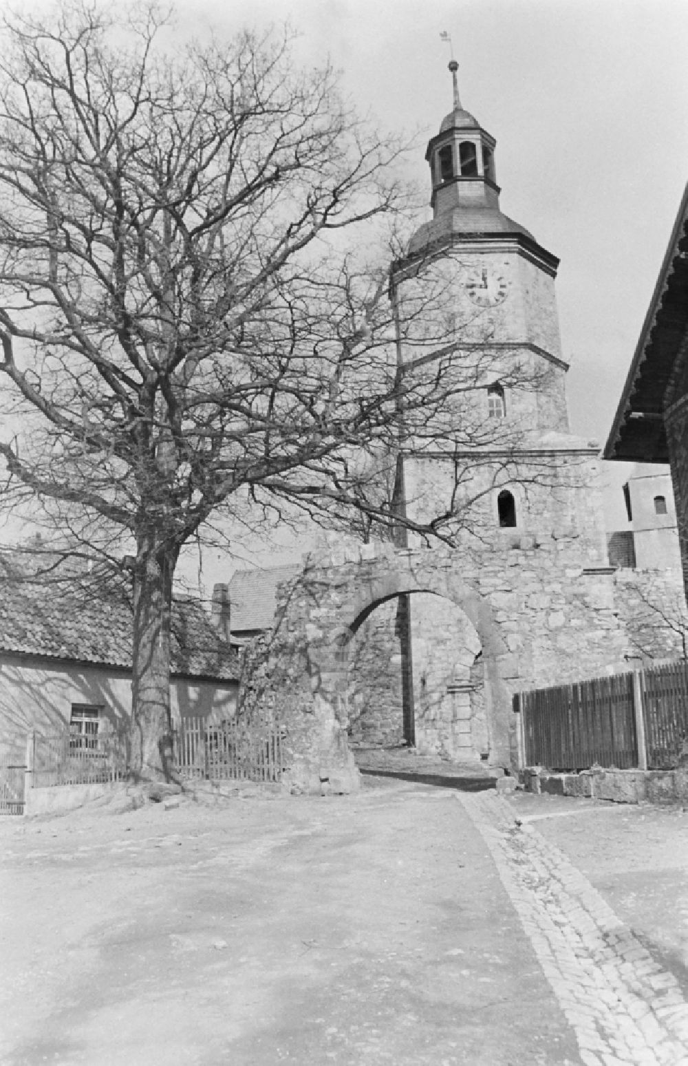 DDR-Fotoarchiv: Rohr - Das Dorf Rohr in Thüringen