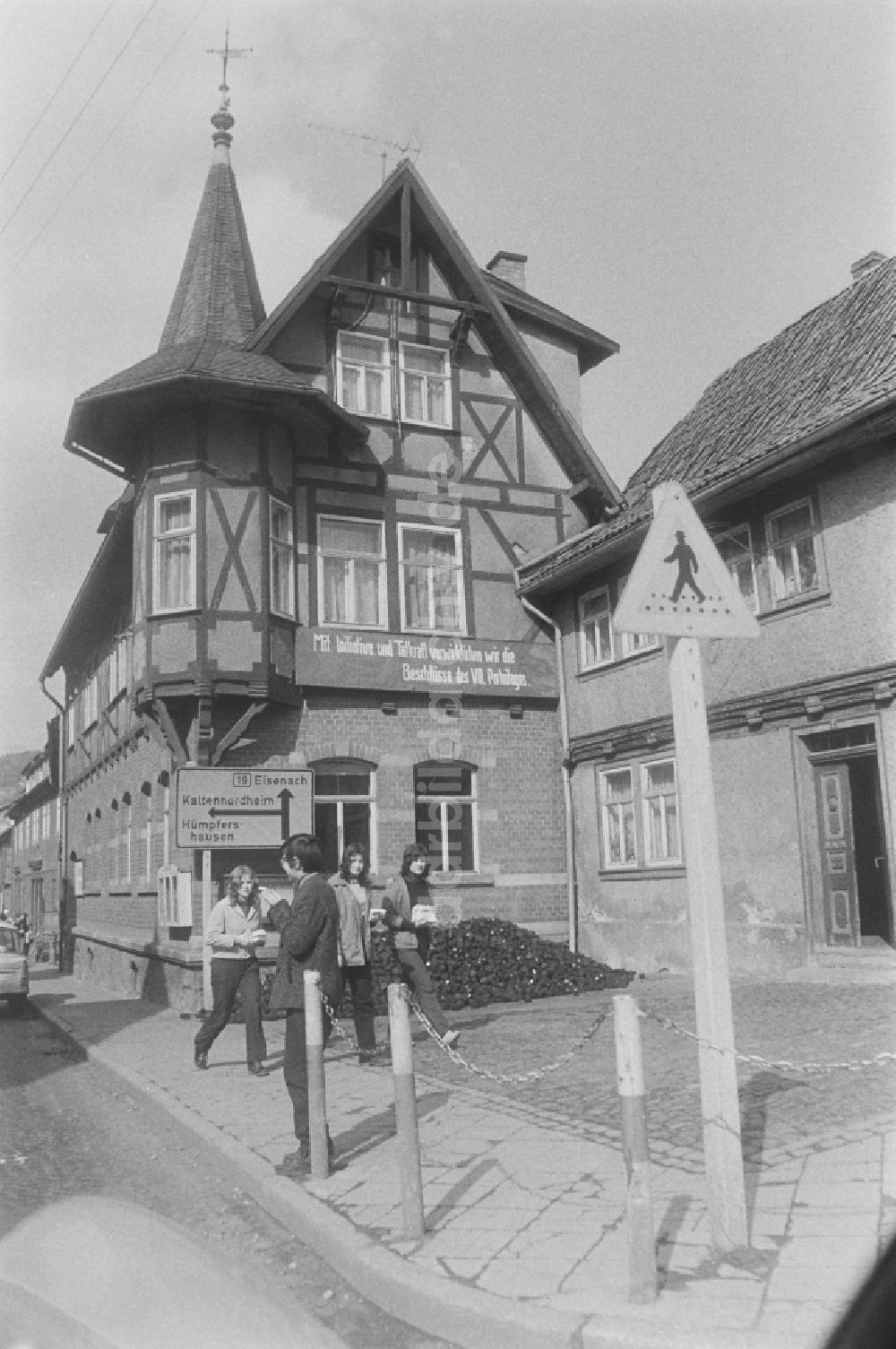 DDR-Bildarchiv: Rohr - Das Dorf Rohr in Thüringen