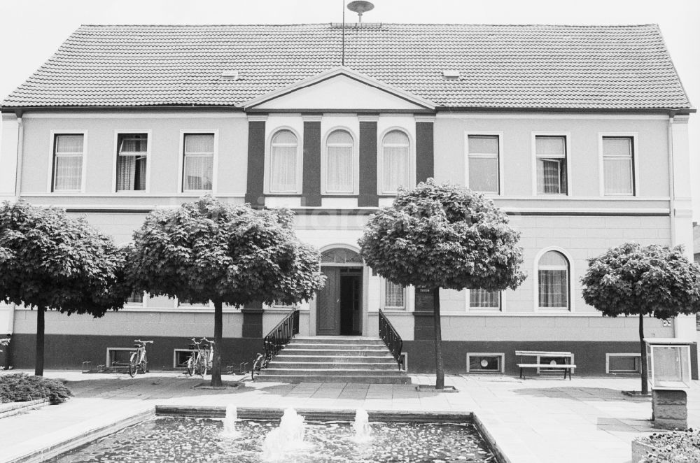 DDR-Bildarchiv: Seelow - Das Rathaus, heute Stadtverwaltung, von Seelow in Brandenburg