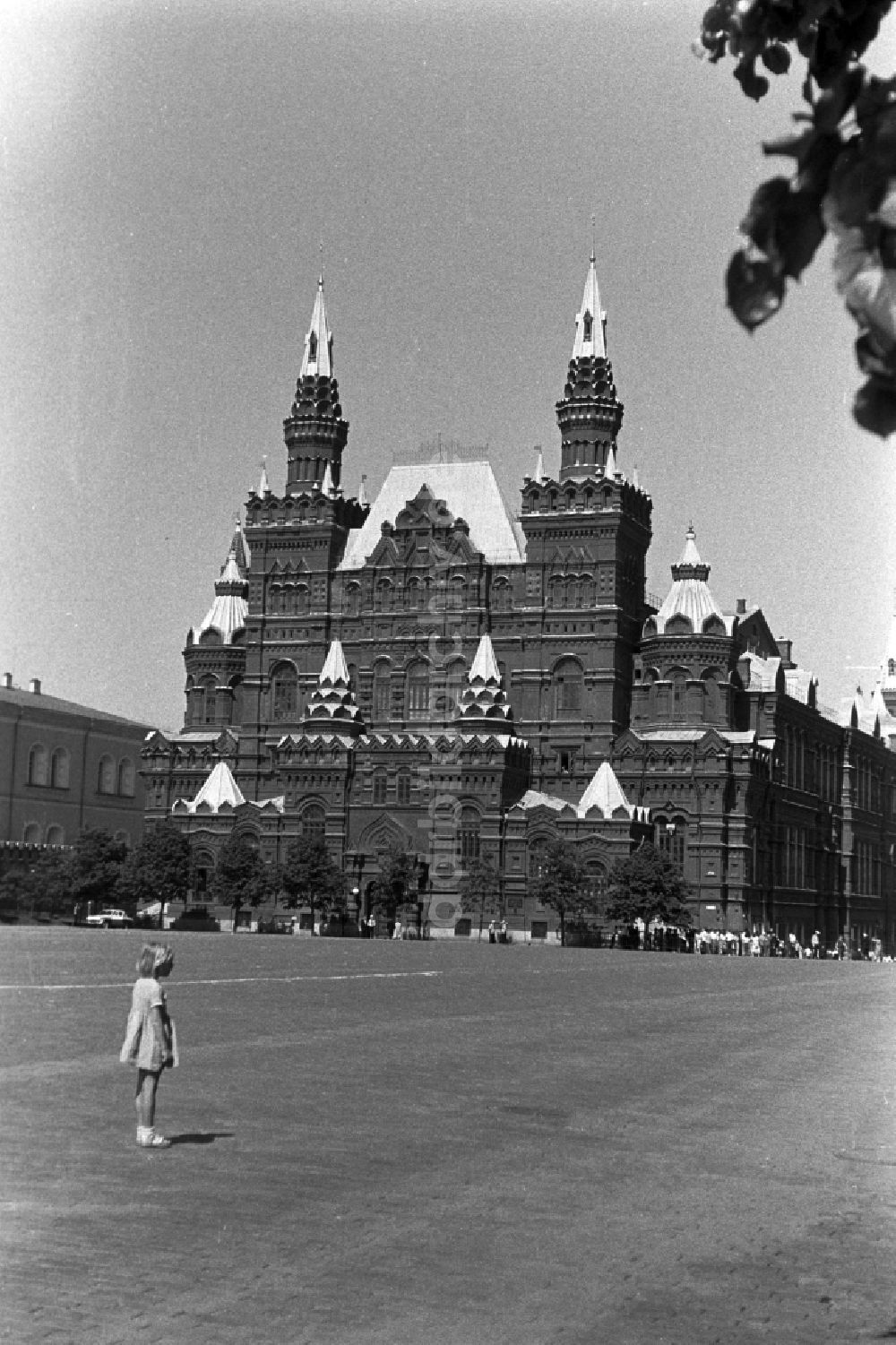 DDR-Fotoarchiv: Moskau - Das Staatliche Historische Museum am Roten Platz in Moskau