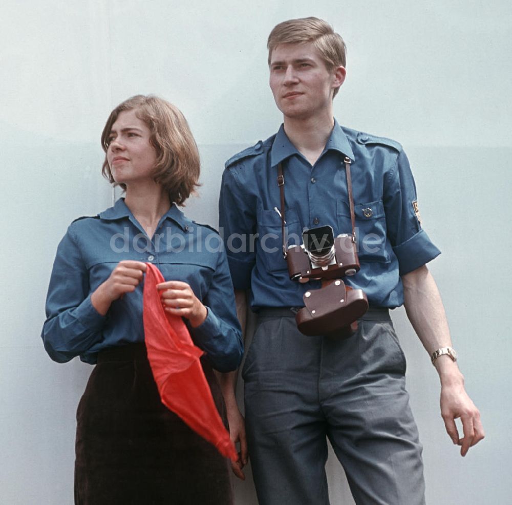 DDR-Fotoarchiv: Chemnitz - DDR - FDJ-Pfingsttreffen Karl-Marx-Stadt 1967