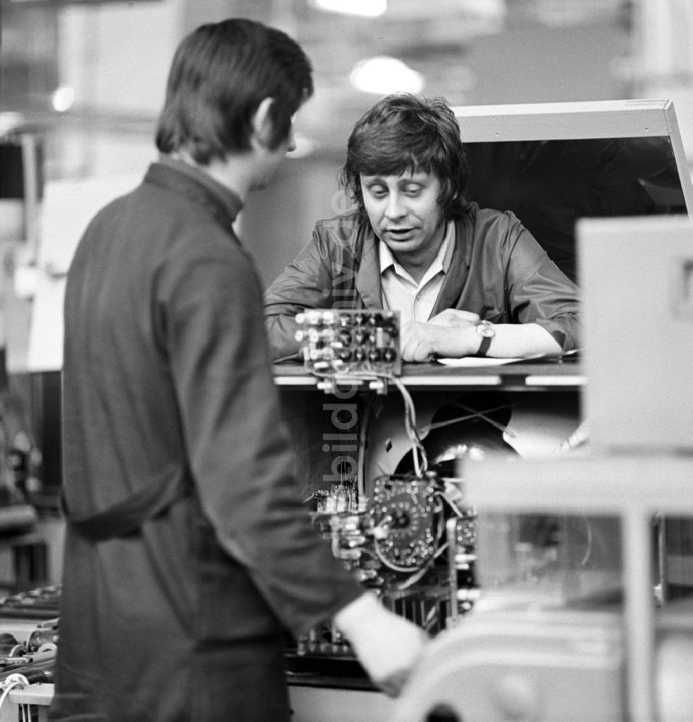 Staßfurt: DDR - Fernsehgerätewerk Staßfurt 1973