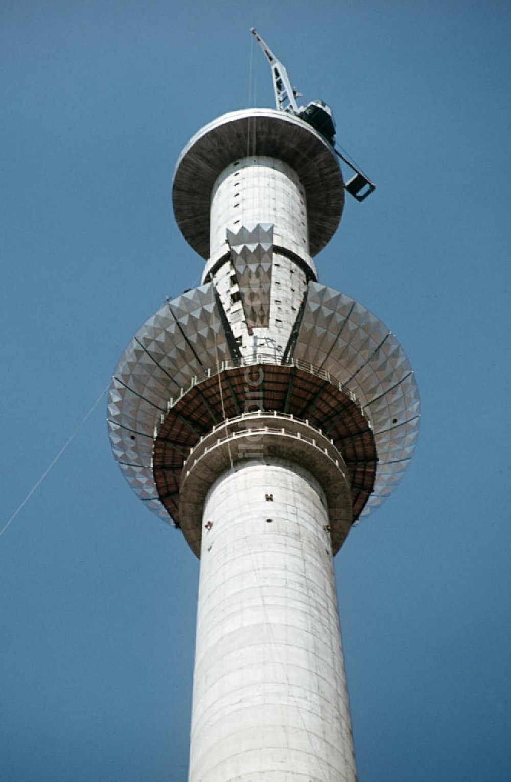 DDR-Bildarchiv: Berlin - DDR - Fernsehturm Berlin 1968