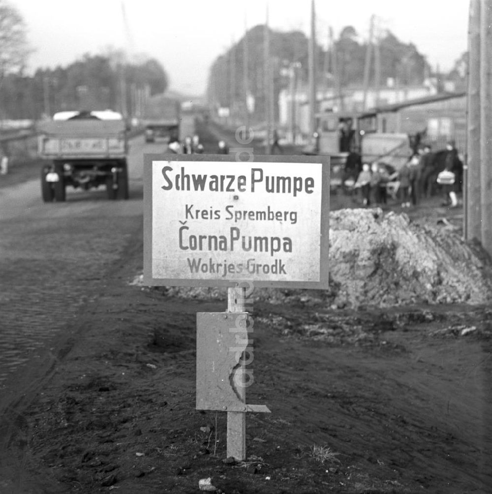 DDR-Fotoarchiv: Schwarze Pumpe - DDR - Gaskombinat Schwarze Pumpe 1964
