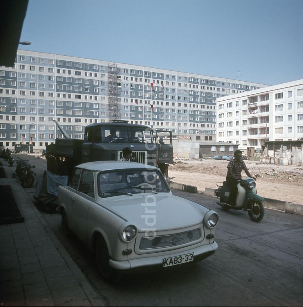 Halle an der Saale: DDR - Halle-Neustadt 1969