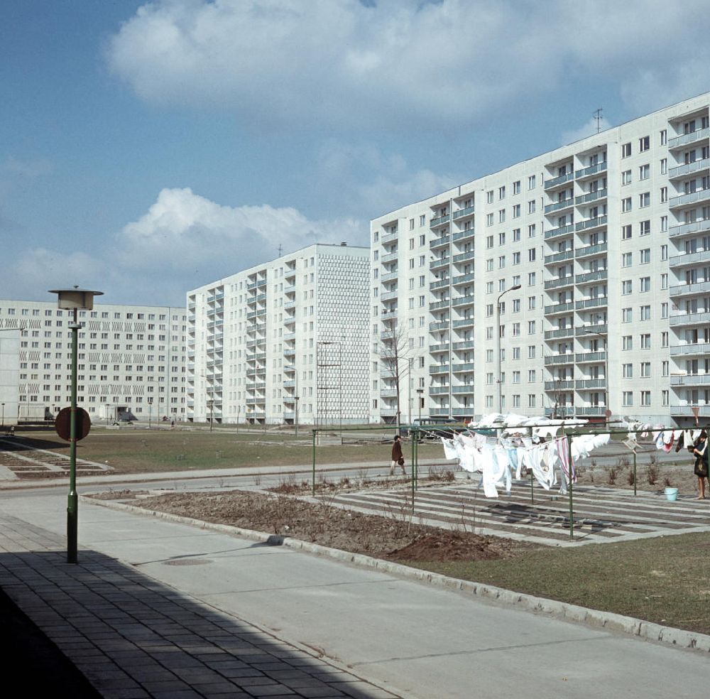 DDR-Fotoarchiv: Halle / Saale - DDR - Halle-Neustadt 1970