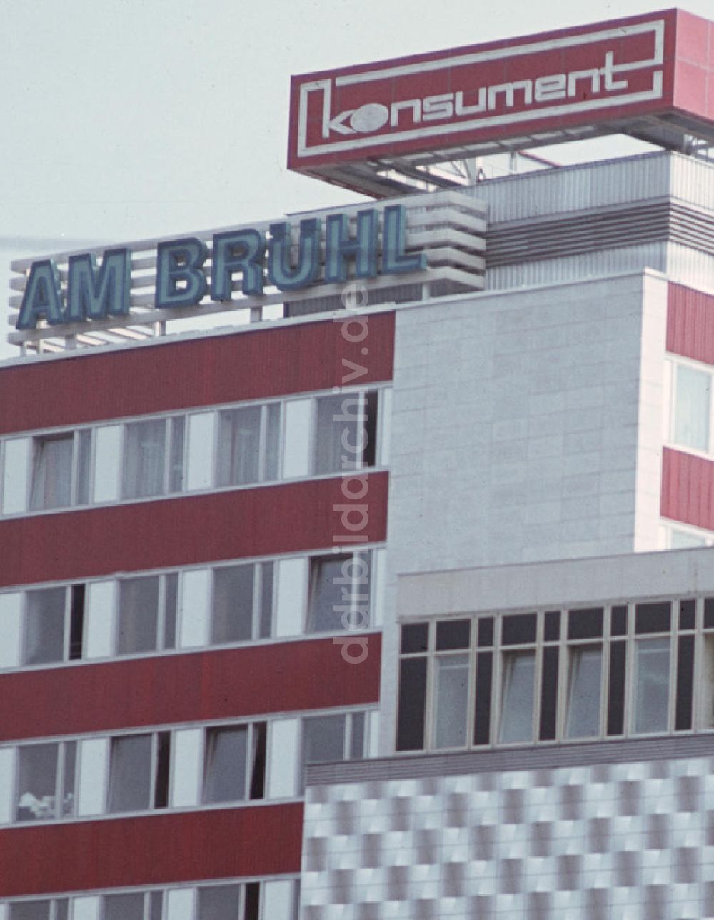 Leipzig: DDR - Konsument-Warenhaus Leipzig 1968