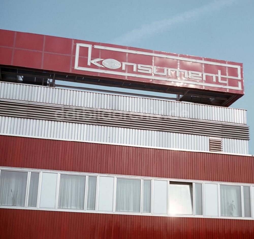 DDR-Fotoarchiv: Leipzig - DDR - Konsument-Warenhaus Leipzig 1968