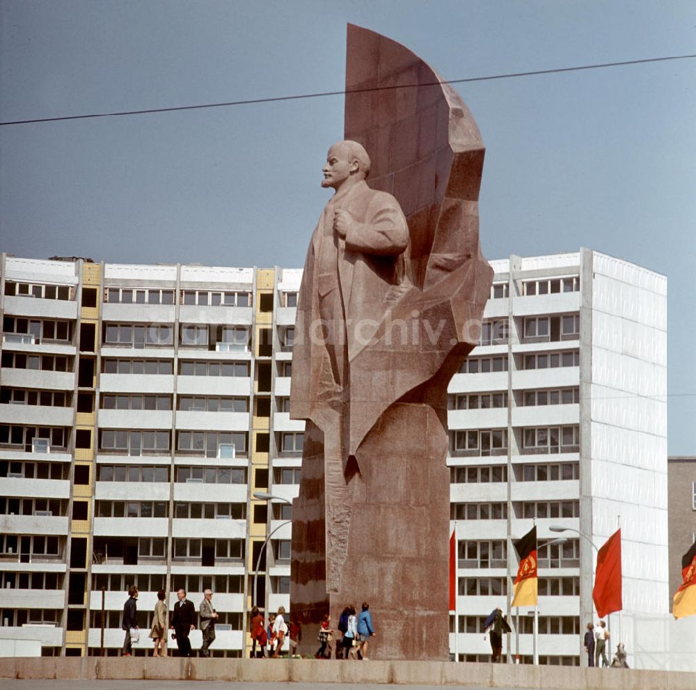 Berlin: DDR - Leninplatz Berlin 1970