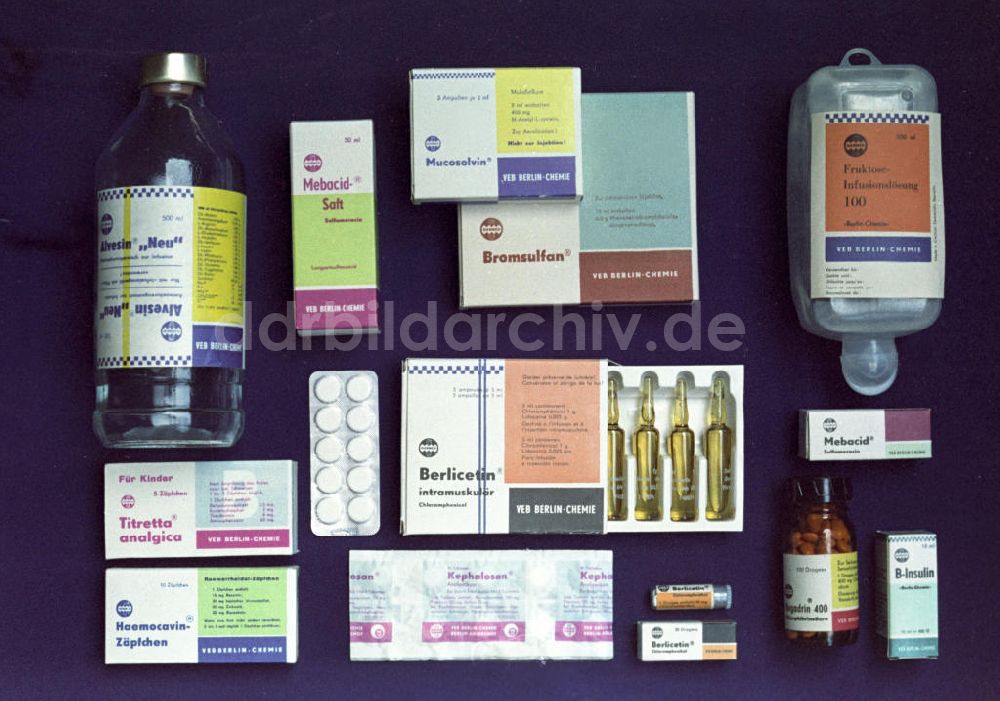 DDR-Bildarchiv: Berlin - DDR - Medizin 1975