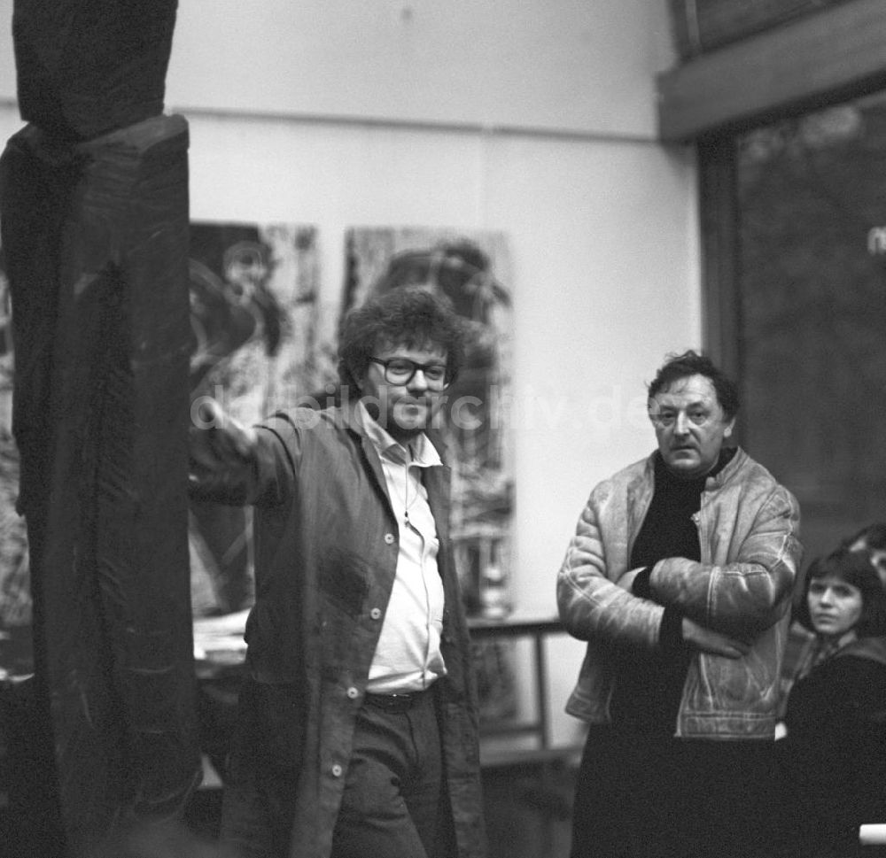 Berlin: DDR - Prof. Hans Brockhage und Gregor- Torsten Kozik 1985