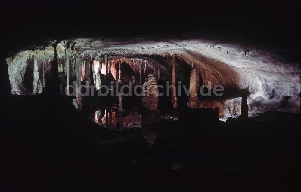 Rübeland: DDR - Rübeland Höhlen 1966