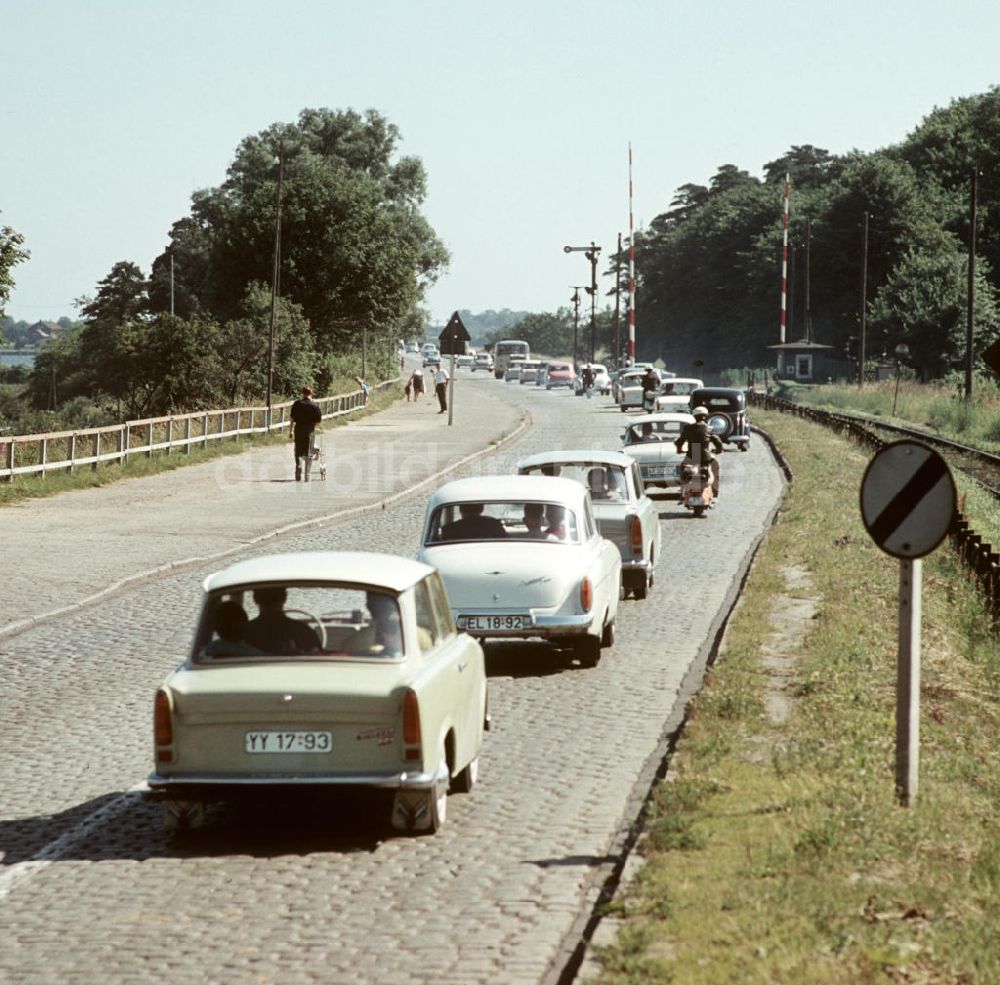 DDR-Bildarchiv: Stralsund - DDR - Sommerurlaub 1966